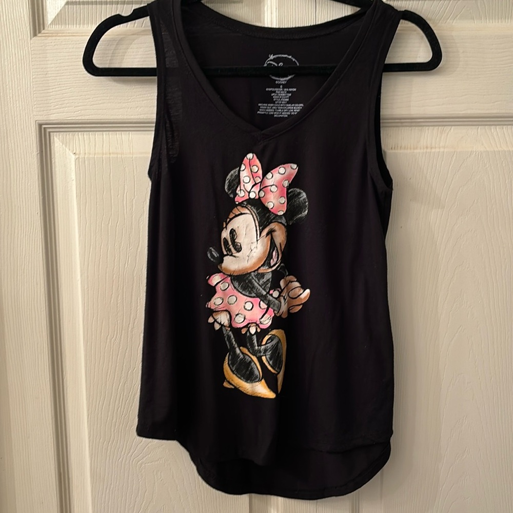 Women’s Disney Minnie Casual Tank Top Size junior Small
